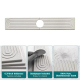 Tapis Évier En Diatomite Absorbant Séchage Rapide Antidérapant Cuisine Salle De Bain 40x10 Cm Avec 10x10 Cm Gris Clair - www....