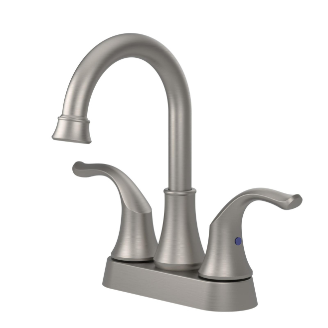 Robinet De Lavabo À Deux Trous Pour Vasque À Encastrer Mitigeurs Séparés Eau Chaude Froide Brise-Jet Anti-Éclaboussuresյակ - ...