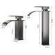 Robinet Mitigeur Lavabo Cascade Eau Chaude Froide Noir Haut En Inox 304 À Cartouche Céramique_久久爱 - www.yonis-shop.com