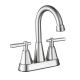 Robinet De Lavabo À Deux Trous Avec Double Commande Eau Chaude Froide Mitigeur Céramique Anti-Goutte Bec Mousseur 32 À 45 Mm
