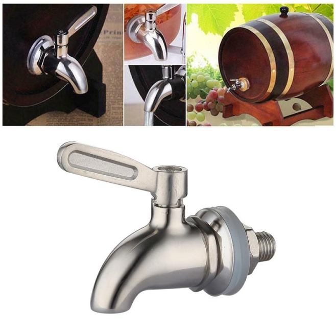 Robinet De Fût Pour Distributeur De Boissons Inox Poignée Unique Douchette Extractible Montage Sur Plage 12 Ou 16 Mm - www.yo...