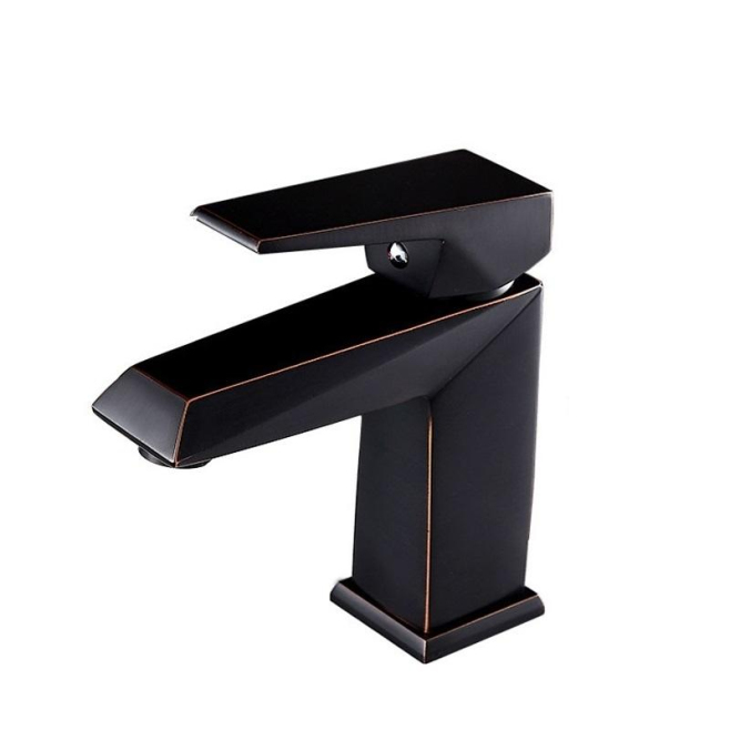 Robinet De Salle De Bain Mitigeur Eau Chaude Et Froide En Cuivre Avec Mousseur Anti Éclaboussures - www.yonis-shop.com