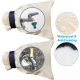 Housse De Robinet Antigel Imperméable En Tissu Oxford 420D Pour Hiver Et Été Compatible Tous Robinets Standard - www.yonis-sh...