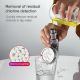 Robinet Douchette Rétractable À Main Pour Bac De Lavage Chromé À Trois Débits Interface Universelle 4 Points - www.yonis-shop...