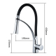 Robinet De Cuisine Extractible Eau Chaude Et Froide En Laiton Sans Plomb Rotation 360° - www.yonis-shop.com