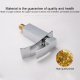 Mitigeur De Lavabo Cascade Eau Chaude Et Froide En Cuivre Monocommande Finition PVD Résistante À La Corrosion - www.yonis-sho...