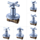 Vanne De Commutation Pour Eau En Cuivre Encastrée 4 Points Diamètre Intérieur 20 Mm Pression 1 Mpa - www.yonis-shop.com