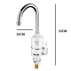 Robinet Électrique Chauffant Pour Évier Eau Chaude En 3 Secondes Affichage Numérique Protection Contre Les Fuites - www.yonis...
