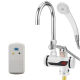 Robinet Électrique Instantané Pour Cuisine Eau Chaude Et Froide Chauffage En 3 Secondes 3000 W Avec Douchette