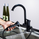 Robinet De Cuisine Douchette Extractible 1,2 Mètre Rotation 720° Eau Chaude Et Froide En Laiton - www.yonis-shop.com
