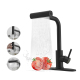 Mitigeur De Cuisine Extractible 4 Modes Avec Jet Cascade Eau Chaude Et Froide Rotation 360° Extension 40 Cm - www.yonis-shop.com