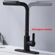 Mitigeur De Cuisine Extractible 4 Modes Avec Jet Cascade Eau Chaude Et Froide Rotation 360° Extension 40 Cm - www.yonis-shop.com