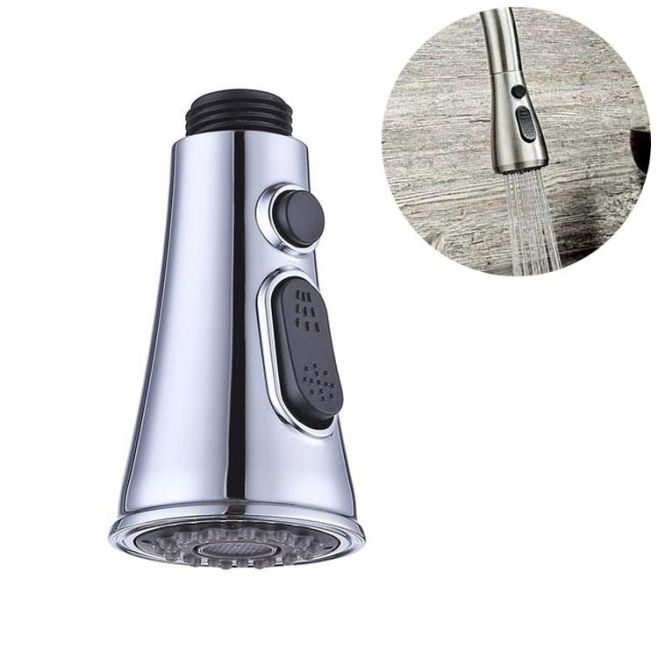 Douchette Pour Robinet De Cuisine Avec Bouton Pause Économie D’Eau En ABS Raccord G 1/2 Facile À Installer - www.yonis-shop.com