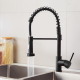 Robinet D’Évier Eau Chaude Et Froide En Cuivre Rotation À 360° Double Mode De Sortie Filtration Multicouche