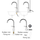 Robinet Électrique Chauffe Eau Instantané Pour Cuisine Chauffage En 3 Secondes 3000 W Cartouche Céramique - www.yonis-shop.com