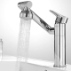 Robinet De Salle De Bains Pivotant Eau Chaude Et Froide À Double Sortie Avec Cartouche Céramique Anti Éclaboussures - www.yon...
