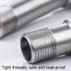 Robinet D'Arrêt Équerre Encastrable Inox 304 Pour Eau Chaude Anti Corrosion Filetage G1/2 Anti Fuite - www.yonis-shop.com