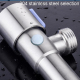 Robinet D'Arrêt Équerre Encastrable Inox 304 Pour Eau Chaude Anti Corrosion Filetage G1/2 Anti Fuite - www.yonis-shop.com