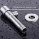 Robinet D'Arrêt Équerre Encastrable Inox 304 Pour Eau Chaude Anti Corrosion Filetage G1/2 Anti Fuite - www.yonis-shop.com