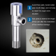 Robinet D'Arrêt Équerre Encastrable Inox 304 Pour Eau Chaude Anti Corrosion Filetage G1/2 Anti Fuite - www.yonis-shop.com