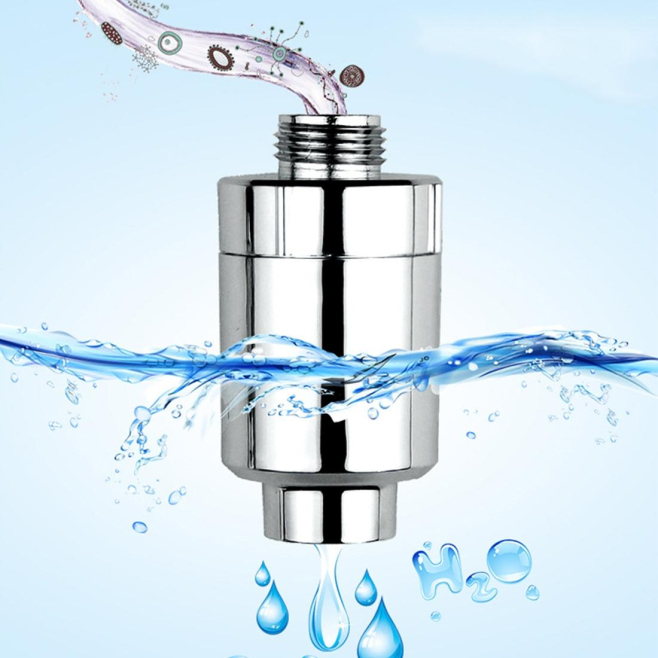 Filtre De Robinet De Douche À Charbon Actif Et Nano-Céramique Pour Réduire Le Chlore Raccord 2 Cm - www.yonis-shop.com