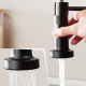Robinet De Cuisine Eau Chaude Et Froide En Cuivre Avec Douchette Souple Rotation 360° Filtration Multicouche Deux Modes - www...