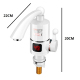 Robinet Électrique Chauffant Instantané Pour Cuisine Eau Chaude En 3 Secondes Affichage Numérique 3000 W Tête Orientable - ww...