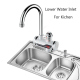 Robinet Électrique Instantané Pour Cuisine Eau Chaude Et Froide Chauffe En 3 Secondes 3000 W Protection Contre Les Fuites - w...