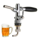Robinet À Bière En Laiton Réglable Pour Fût Avec Raccords Rapides Et Surface Chromée