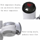 Robinet Électrique Instantané Eau Chaude Et Froide Chauffage En 3 Secondes Affichage De Température 3000 W Entrée Latérale Ou...