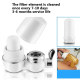 Purificateur D’Eau Pour Robinet De Cuisine Filtre Céramique Lavable 7 Couches Sans Électricité Débit 1 L/min - www.yonis-shop...