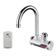 Robinet Électrique Instantané Cuisine Eau Chaude Et Froide Chauffage En 3 Secondes Protection Anti Fuite Bec Orientable 3000 W