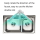 Robinet Électrique Chauffant De Cuisine Eau Chaude Instantanée En 3 Secondes Affichage Numérique 3000 W Bec Orientable Cérami...