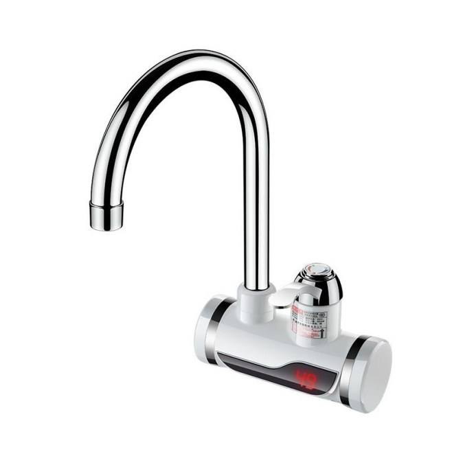 Robinet Électrique Instantané Eau Chaude Et Froide Pour Cuisine Chauffe En 3 Secondes Affichage Numérique 3000 W - www.yonis-...
