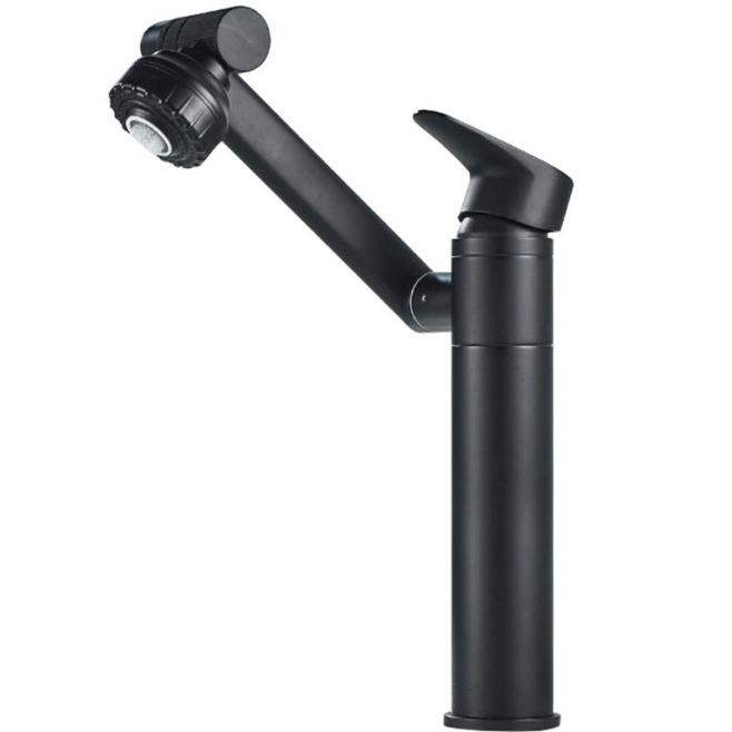 Robinet De Salle De Bains Pivotant Eau Chaude Et Froide À Double Sortie Avec Cartouche Céramique Sans Éclaboussures - www.yon...