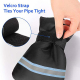 Housse De Protection Pour Robinet Extérieur Hivernal Imperméable Antigel Isolante En Nylon Réfléchissante 15 X 19,6 Cm - www....