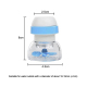 Filtre De Robinet Rotatif Anti Éclaboussures Économiseur D’Eau Extensible À 360° Débit Réglable En PP Et PVC - www.yonis-shop...