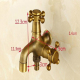 Robinet De Machine À Laver En Cuivre À Eau Froide Raccordement Simple Finition Polie Style Antique 0,5 Kg - www.yonis-shop.com
