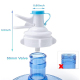 Valve De Distribution Pour Bonbonne D’Eau À Bouchon Couronne 55 Mm Avec Couvercle Anti-Poussière 3 5 Et 6 Gallons Lavable Dém...