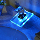 Robinet Cascade LED Chromé À Changement De Couleur Selon La Température Avec Cartouche En Cuivre Anti-Brûlure - www.yonis-sho...