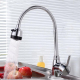 Robinet De Lavabo Rotatif 360° En Laiton Tête Anti Éclaboussures Double Sortie Eau Chaude Et Froide Sans Plomb