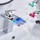 Robinet Cascade De Salle De Bains LED Eau Chaude Et Froide Température Réglable Trois Voyants - www.yonis-shop.com