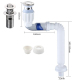 Siphon De Lavabo Anti-Odeurs En Inox Avec Bonde Orientable À 360° Panier Filtrant Et Nettoyage Facile - www.yonis-shop.com