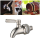 Robinet De Fût Pour Distributeur De Boissons En Acier Inoxydable Montage Sur Plage Simple Trou Ø12 Mm Ou Ø16 Mm