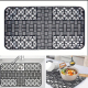 Tapis D’Évier En Silicone Découpable Pour Égoutter La Vaisselle Antidérapant 66 x 35 cm - www.yonis-shop.com