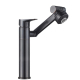 Robinet De Salle De Bain Mitigeur Eau Chaude Et Froide Orientable À Double Sortie Cartouche Céramique Anti-Goutte Et Antiroui...
