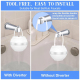 Filtre À Eau Pour Robinet De Baignoire À Suspension Sans Perçage Filtration Multicouche Installation Sans Outil - www.yonis-s...