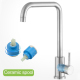 Robinet Pour Évier Rotatif Eau Chaude Et Froide En Acier Inoxydable 304 Cartouche Céramique Finition Brossée - www.yonis-shop...