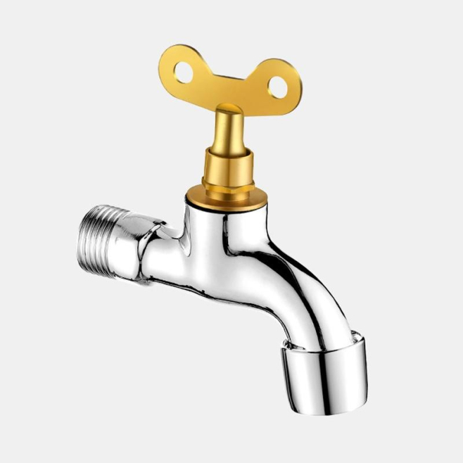 Robinet Extérieur Antivol À Clé En Laiton Avec Bec Amovible Et Raccord Fileté G1/2 Résistant À La Corrosion - www.yonis-shop.com