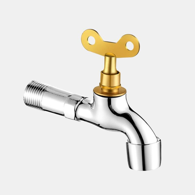 Robinet Extérieur Antivol À Clé Avec Bec Amovible En Laiton Filetage G1/2 Résistant À La Corrosion - www.yonis-shop.com